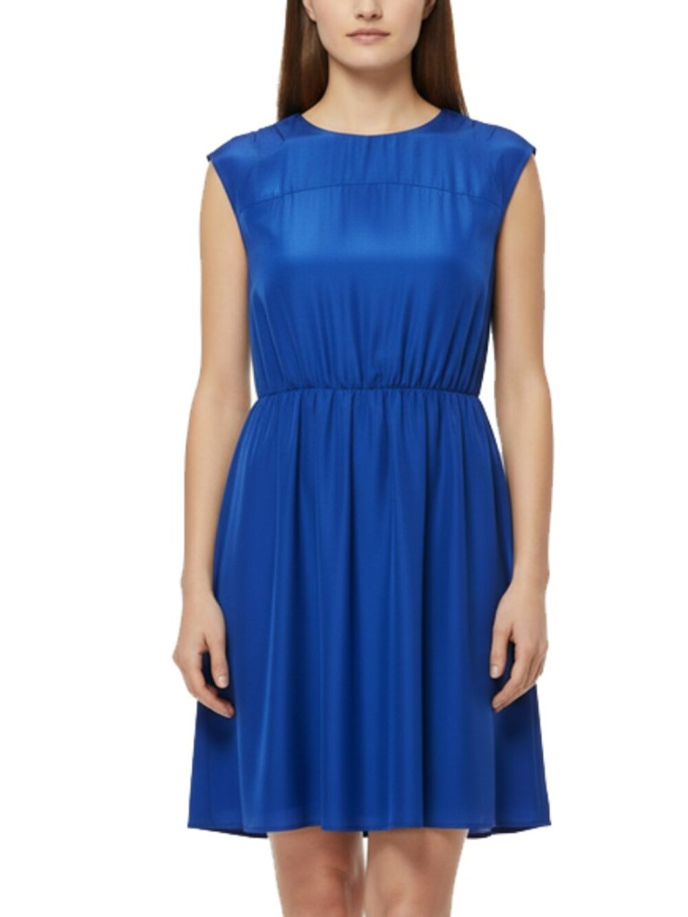 Mossimo Blue Amelia Dress Cap Sleeve Size XS